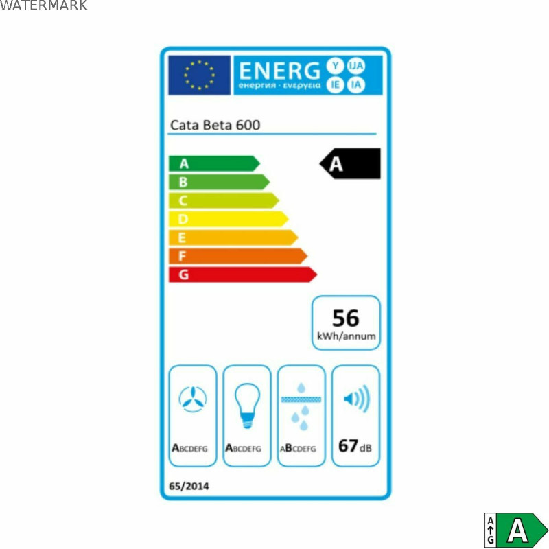 Hotte standard Cata 50305 Argenté Acier (Reconditionné B)