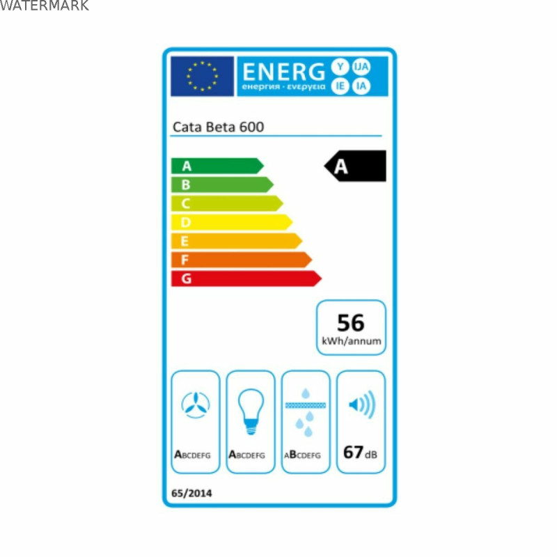 Hotte standard Cata 50305 Argenté Acier (Reconditionné B)