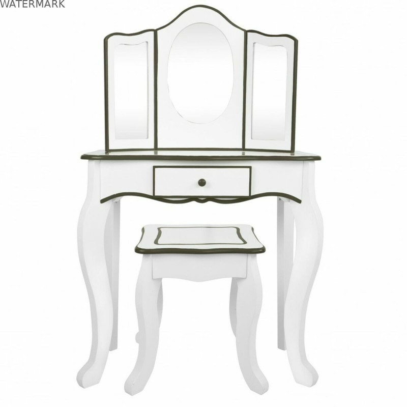Coiffeuse avec Banc Colorbaby jouet Blanc Enfant 61 x 29 x 100 cm