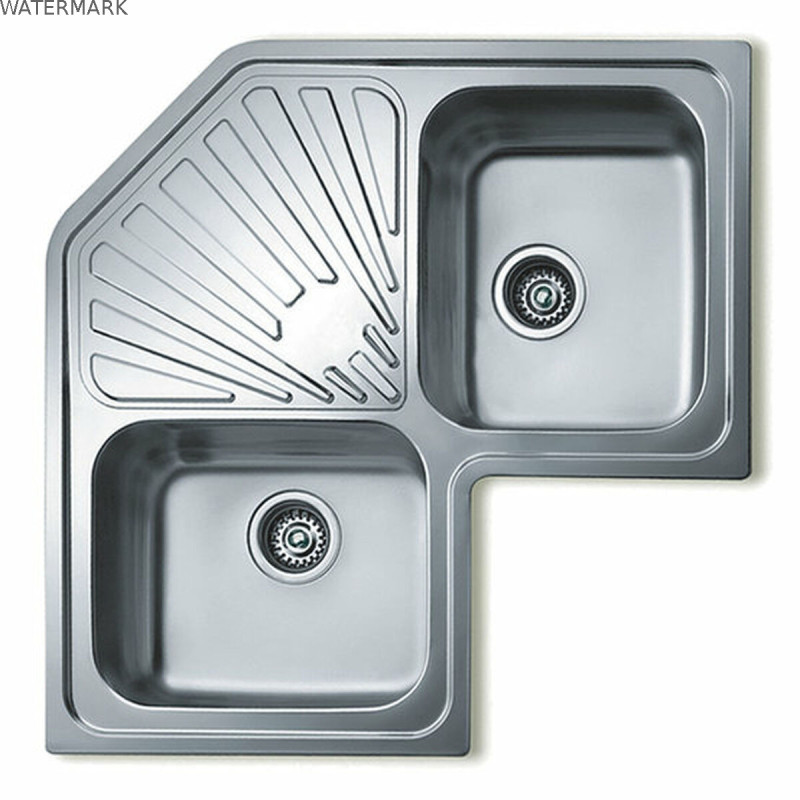 Évier double Teka ANGULAR 2C SF
