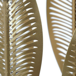 Table d'appoint DKD Home Decor Doré Métal Marbre 42 x 42 x 65,5 cm