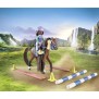 PLAYMOBIL - Zoe & Blaze avec parcours d'obstacles - Horses of Waterfall - 67 pieces - Des 5 ans