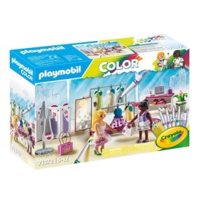 PLAYMOBIL Color : Boutique de mode - PLAYMOBIL 71372 - 82 pieces - Des 5 ans