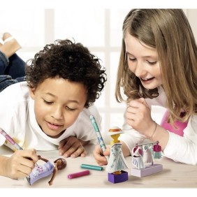 PLAYMOBIL Color : Atelier de styliste - PLAYMOBIL - Crée de nouvelles histoires a tes couleurs - Mixte - 5 ans