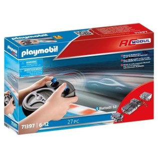 Module de radiocommande RC PLAYMOBIL - Compatible avec de nombreux véhicules - Des 6 ans