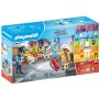 PLAYMOBIL My Figures Héros du quotidien - 71400 - Police, pompier, médecin, secours - City Action - 5 ans - 59 pieces