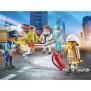 PLAYMOBIL My Figures Héros du quotidien - 71400 - Police, pompier, médecin, secours - City Action - 5 ans - 59 pieces