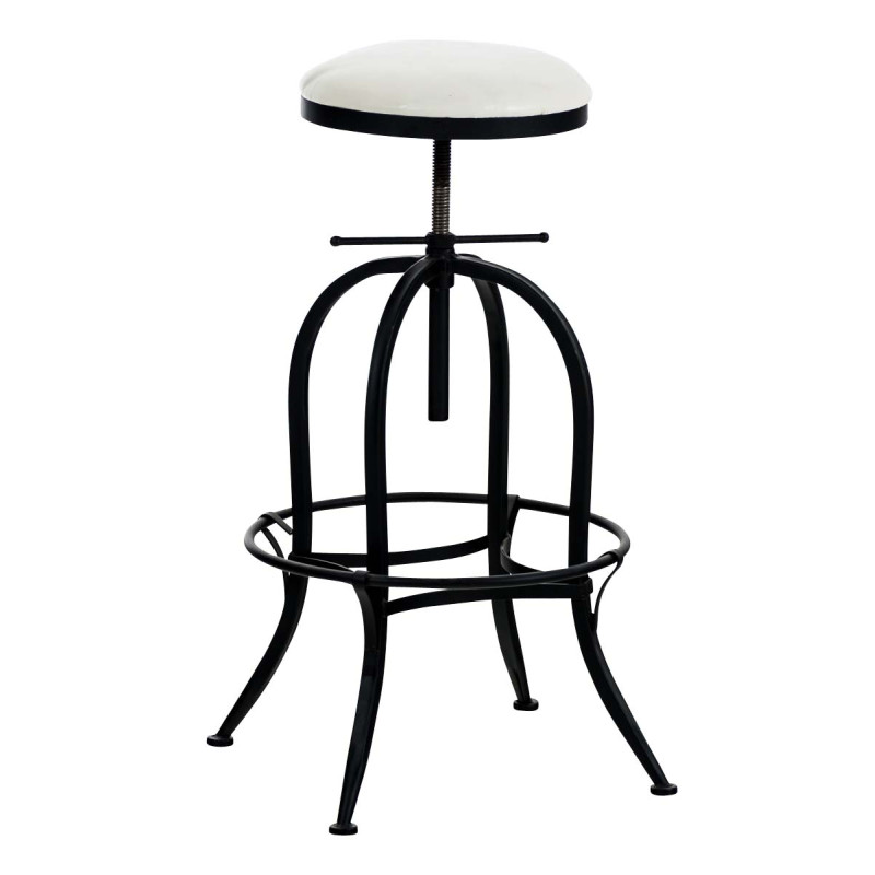 Tabouret de bar Radong noir