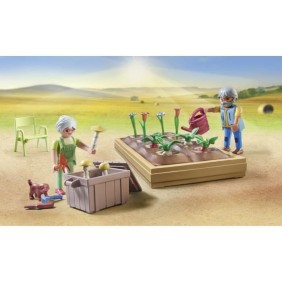 PLAYMOBIL 71443 Grands-parents et potager - Country -  Des 4 ans