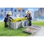 PLAYMOBIL 71465 Pompiers avec coussin de sauvetage - Action Heroes - Les pompiers - Des 4 ans