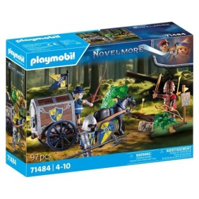 PLAYMOBIL 71484 Novelmore  - Convoi de Novelmore avec bandit