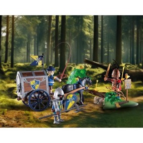 PLAYMOBIL 71484 Novelmore  - Convoi de Novelmore avec bandit