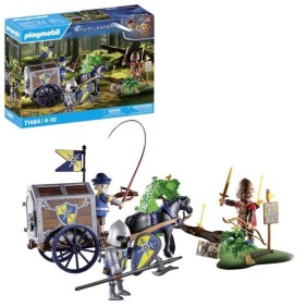 PLAYMOBIL 71484 Novelmore  - Convoi de Novelmore avec bandit