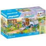 PLAYMOBIL 71493 Van pour cheval et poneys avec enclos