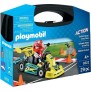 PLAYMOBIL - Valisette Pilote de Karting - 29 pieces - Mixte - A partir de 4 ans