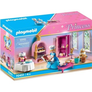 PLAYMOBIL - 70451 - Pâtisserie du palais - Rose et blanc - Plastique - 133 pieces