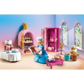 PLAYMOBIL - 70451 - Pâtisserie du palais - Rose et blanc - Plastique - 133 pieces