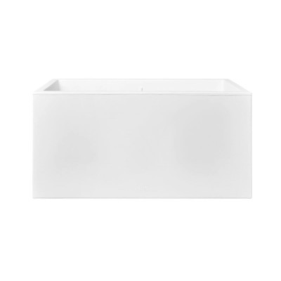 Pot Elho 59 x 30 x 29 cm Blanc Plastique Rectangulaire Moderne