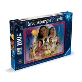 Ravensburger-Puzzle 100 pieces XXL - Le royaume des souhaits / Disney Wish-4005555010487-A partir de 6 ans