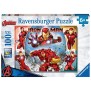 Ravensburger-MARVEL HEROS-Puzzle 100 pieces XXL - Le puissant Iron Man / Marvel Avengers-4005556133772-A partir de 6 ans