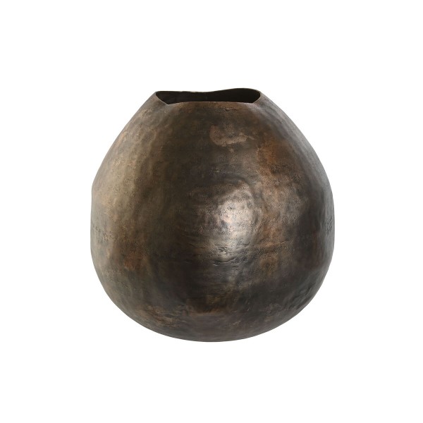 Vase DKD Home Decor Bronze Doré Aluminium Finition vieillie 34 x 33 x 33 cm