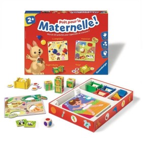 Pret pour la maternelle !  - Coffret complet éducatif - 20 activités - Préparation Programme Maternelle - Ravensburger - Des 2 a