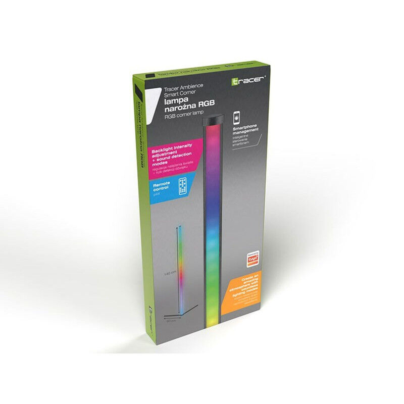 Lampe de bureau Tracer RGB Ambience - Smart Corner Noir Multicouleur