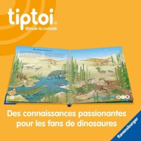 Tiptoi Starter Dino, lecteur et livre, 00175, A partir de 5 ans, Ravensburger