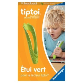 tiptoi Etui vert, pour Lecteur tiptoi (non inclus) 00000182, Des 3 ans, Ravensburger