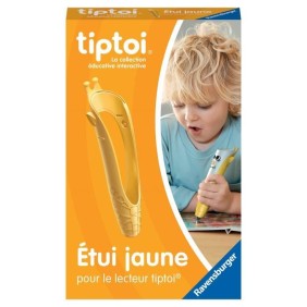 tiptoi Etui jaune, pour Lecteur tiptoi (non inclus) 00000184, Des 3 ans, Ravensburger