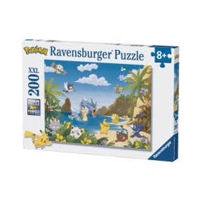 Puzzle 200 pieces XXL - Ravensburger - Attrapez-les tous ! - Pokémon - Dessins animés et BD - Garantie 2 ans