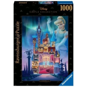 Ravensburger-PRINCESS-Puzzle 1000 pieces - Cendrillon (Collection Château Disney Princ.)-4005556173310-A partir de 14 ans