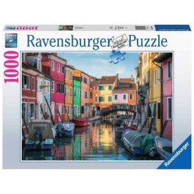 Puzzle 1000 pieces Burano, Italie - Ravensburger - Architecture et monument - Adultes et enfants des 14 ans