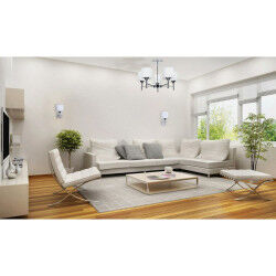 Suspension Activejet AJE-MIRA 5P Blanc Argenté Métal 40 W 47,5 x 34 x 47,5 cm