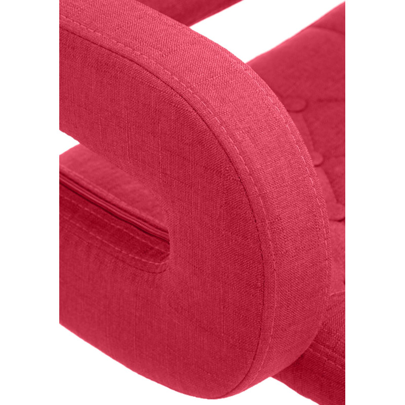 Tabouret de bar Dublin FABRIC C rouge