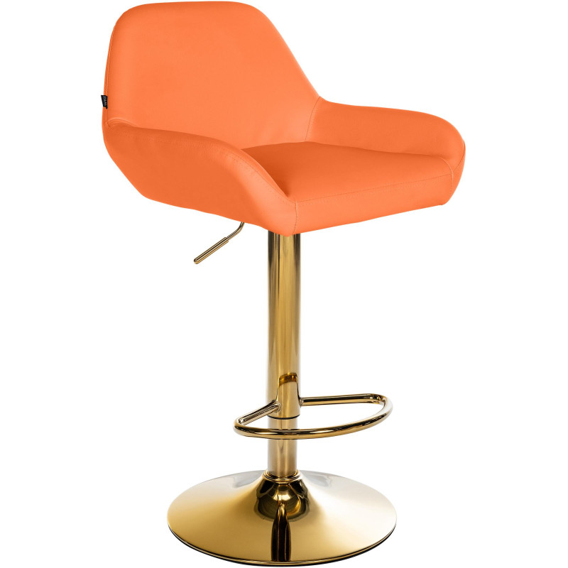 Barhocker Braga Gold Kunstleder