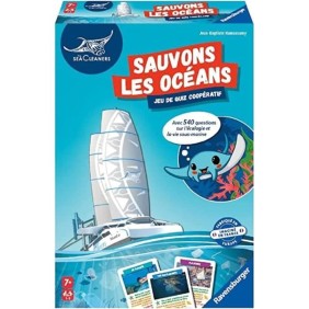 The SeaCleaners - Sauvons les Océans - Jeu de quizz - de 1 a 4 joueurs a partir de 7 ans - Enfant et parents - 20979 - Ravensbur