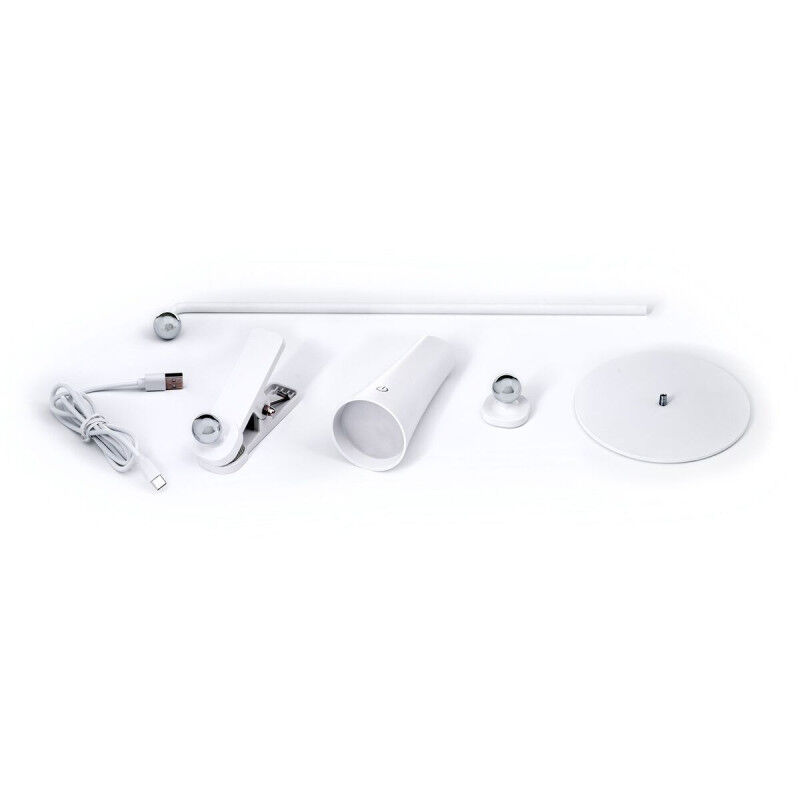Lampe de bureau Activejet AJE-IDA 4in1 Blanc 80 Métal Plastique 150 Lm 5 W