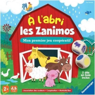 a l'abri les Zanimos ! - Jeux enfants - 00022339 - Des 2 ans - Ravensburger