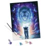 CreArt Lion 30x40 cm - Jojoesart édition - Peinture par numéros – Des 12 ans – Ravensburger - 23516