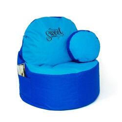 Pouf GO GIFT Bleu Oxford...