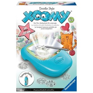 Jeu de dessin - RAVENSBURGER - Xoomy Midi Doodle Style - Enfant - Mixte - Rose - 6 ans - Portable