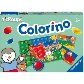 T'CHOUPI Colorino - Jeu éducatif - Apprentissage des couleurs - Activités créatives enfant - Ravensburger - Des 2 ans