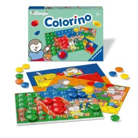 T'CHOUPI Colorino - Jeu éducatif - Apprentissage des couleurs - Activités créatives enfant - Ravensburger - Des 2 ans