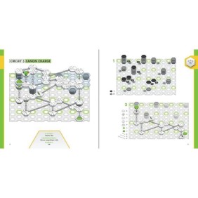 Livre GraviTrax - 110 pages d'astuces et défis - Jeu de construction STEM - Circuit de billes créatif - Ravensburger - des 8 ans