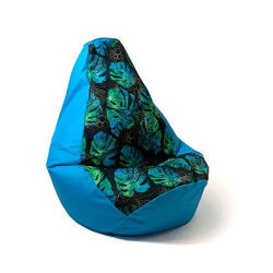 Pouf GO GIFT Bleu 105 x 80...