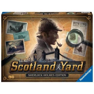 Scotland Yard Sherlock Holmes, Jeu de stratégie famille, des 10 ans, 27344, Ravensburger