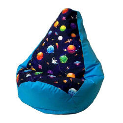 Pouf GO GIFT Bleu 105 x 80...