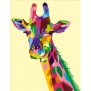 CreArt Girafe 24x30 cm - Peinture par numéros – Des 12 ans – Ravensburger - 28993