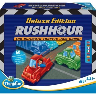 Rush Hour Deluxe - Ravensburger - Casse-tete Think Fun - 60 défis 5 niveaux - Des 8 ans